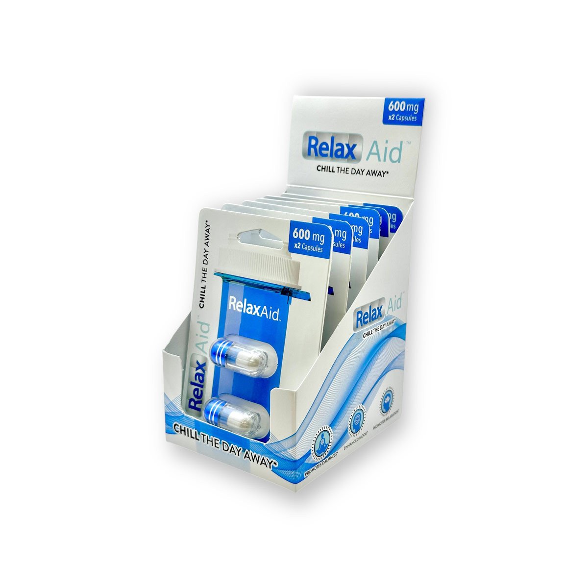 Relax Aid 600mg 6pk 2ct