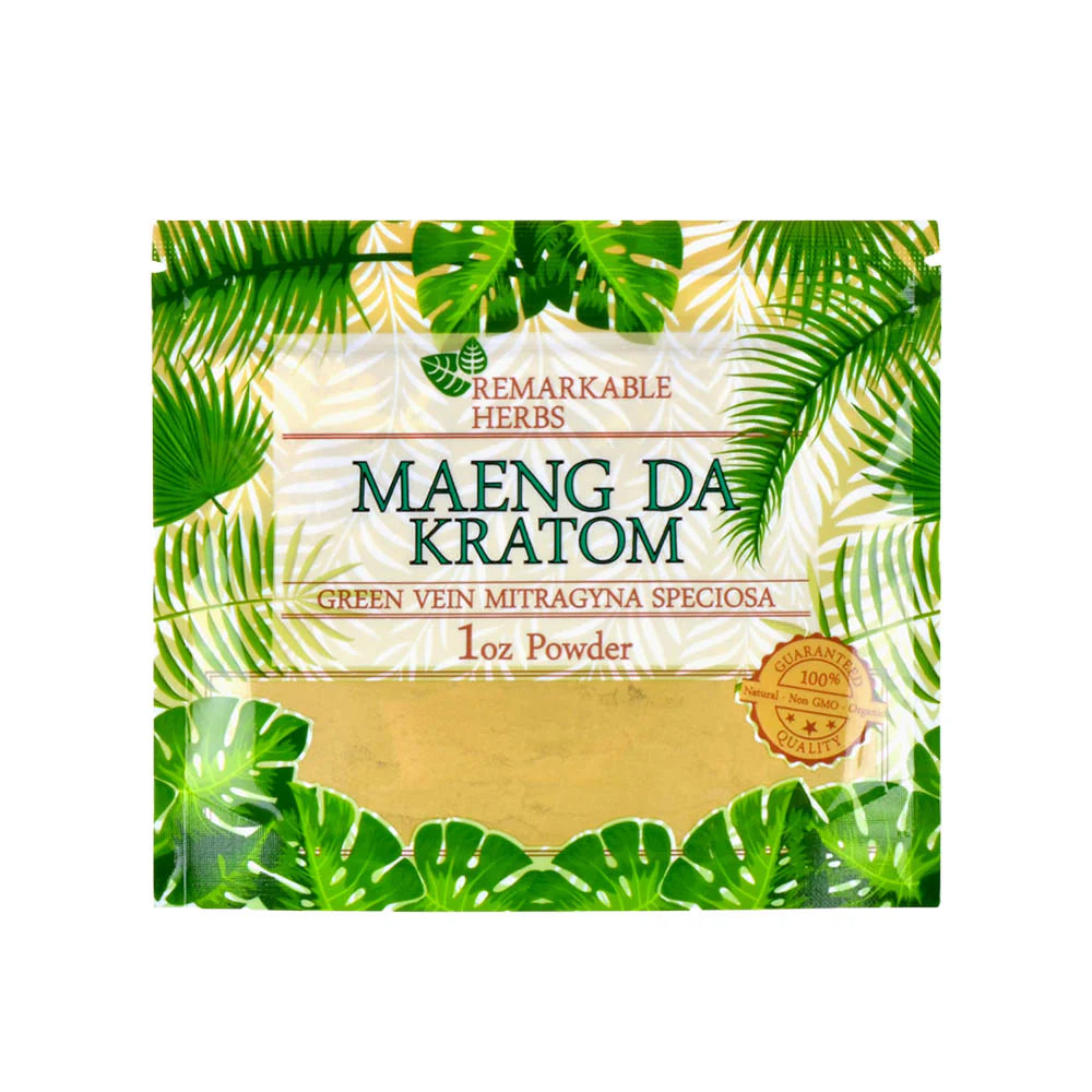 Remarkable Herbs 1oz Maeng Da Green Vein Kratom Powder