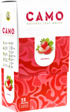 Camo Natural Leaf Wraps 25ct Strawberry 5pk