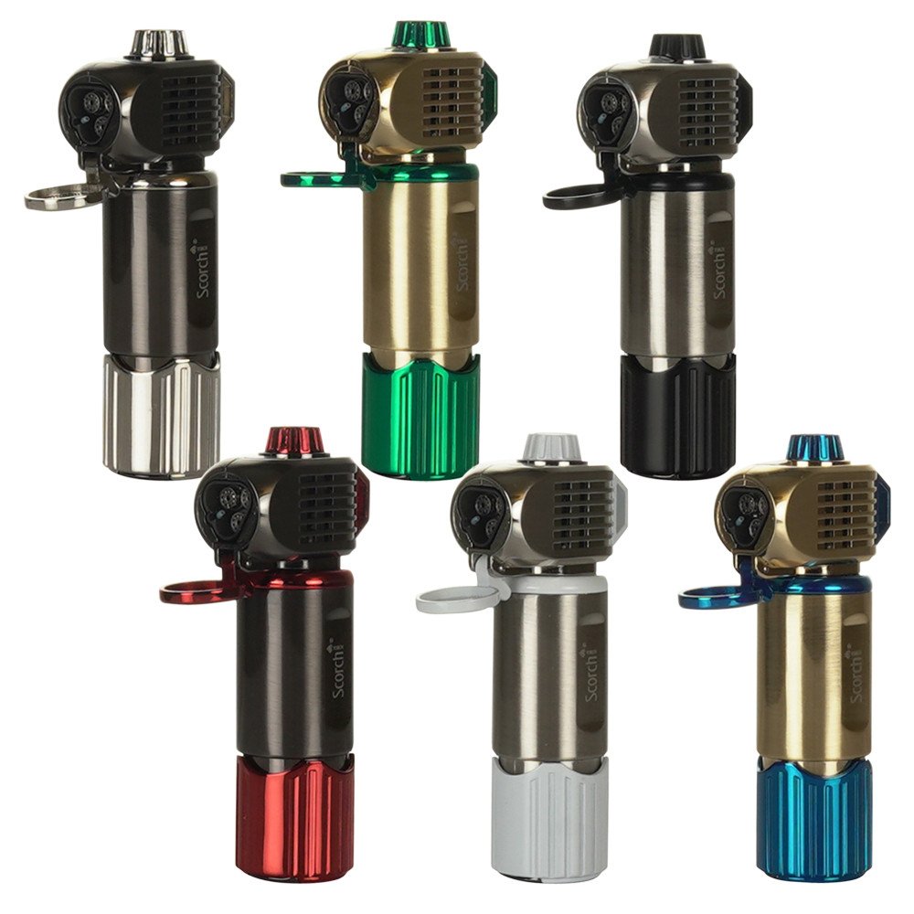 Scorch 4" Cigar Punch/Trigger 61823 Triple Torch 9ct