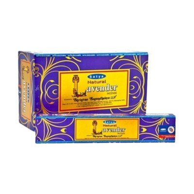 Satya Natural Lavender 12ct Box Incense