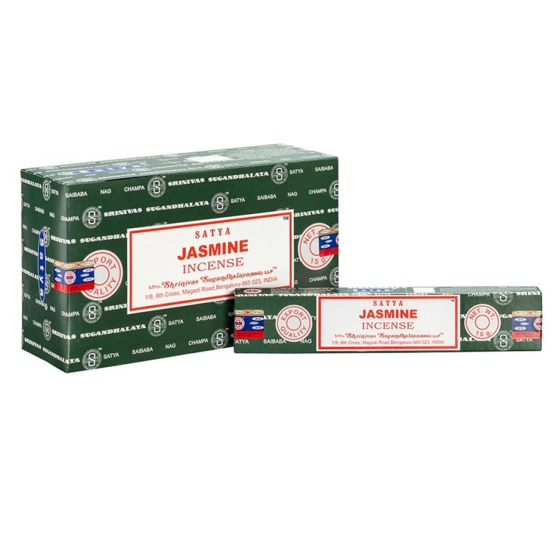 Satya Sai Baba Jasmine 12ct Box Incense 15g