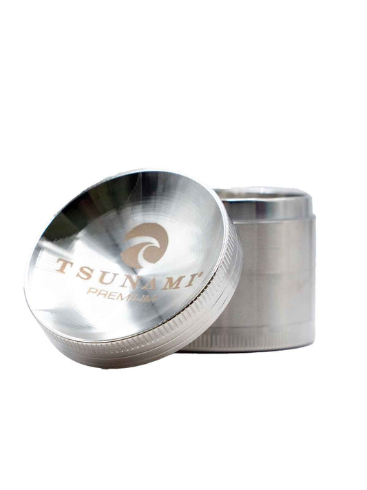 Tsunami 63mm  4pc Grinder Silver