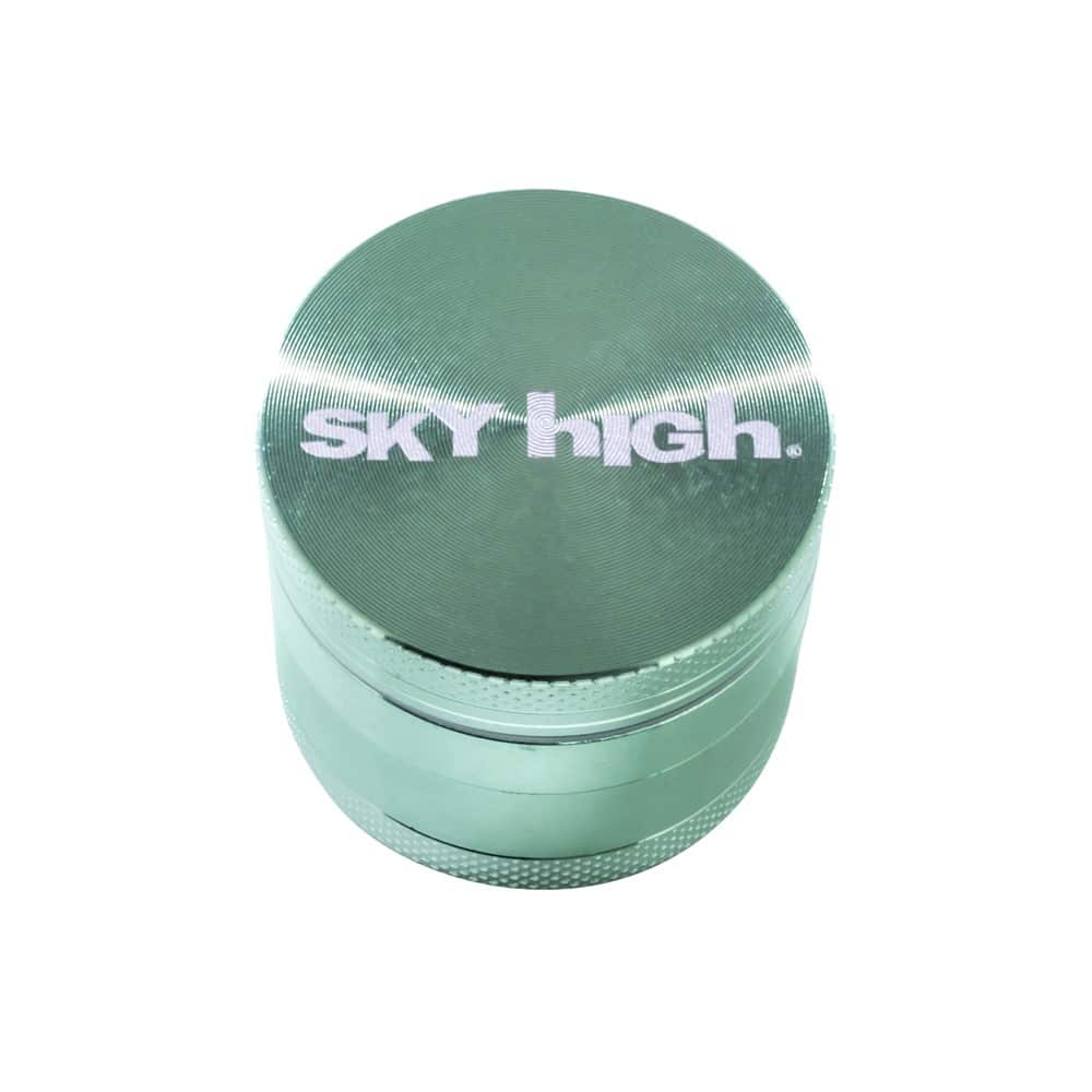 Sky High 4pc 40mm Green Aluminum Grinder