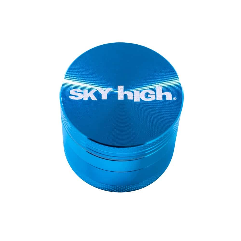 Sky High 4pc 40mm Light Blue Aluminum Grinder