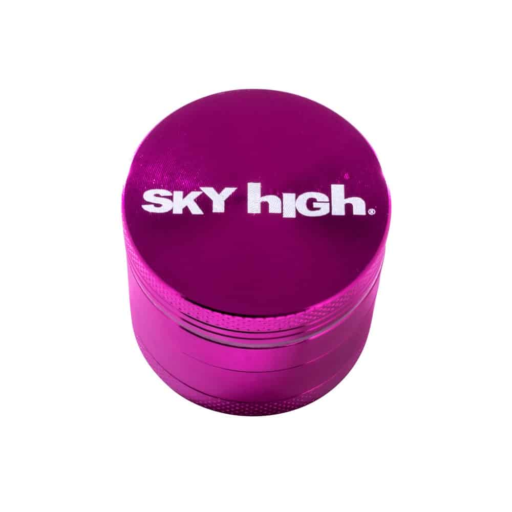 Sky High 4pc 40mm Pink Aluminum Grinder