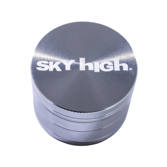 Sky High 4pc 50mm Gray Aluminum Grinder