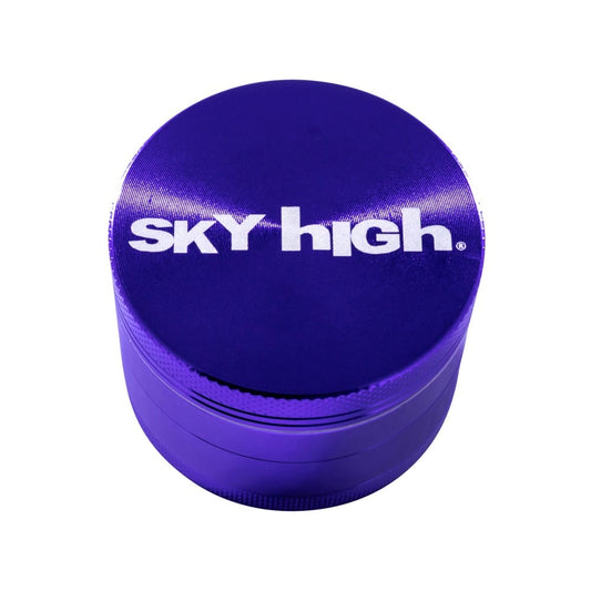 Sky High 4pc 50mm Purple Aluminum Grinder