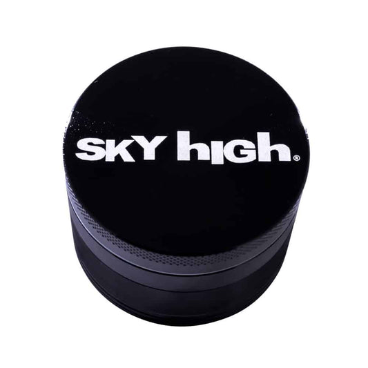 Sky High 4pc 55mm Black Aluminum Grinder