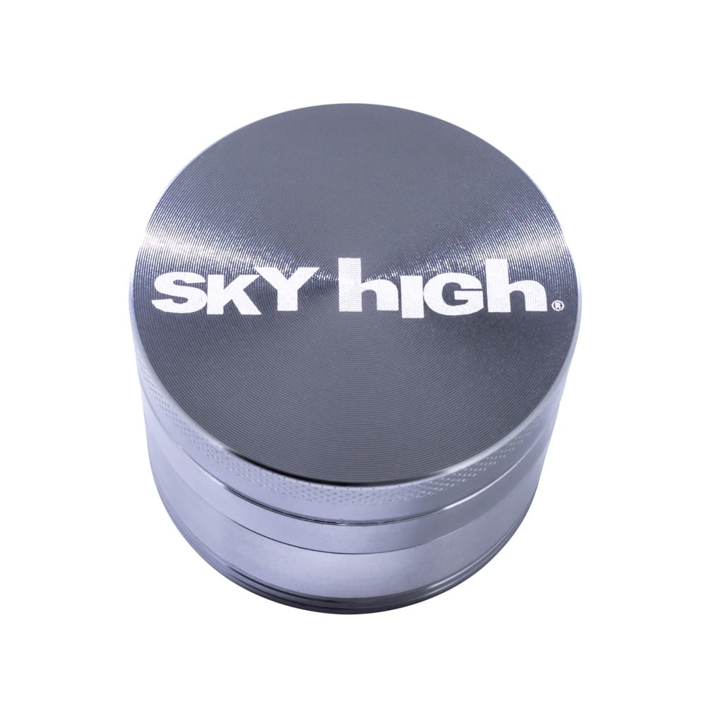 Sky High 4pc 63mm Gray Aluminum Grinder