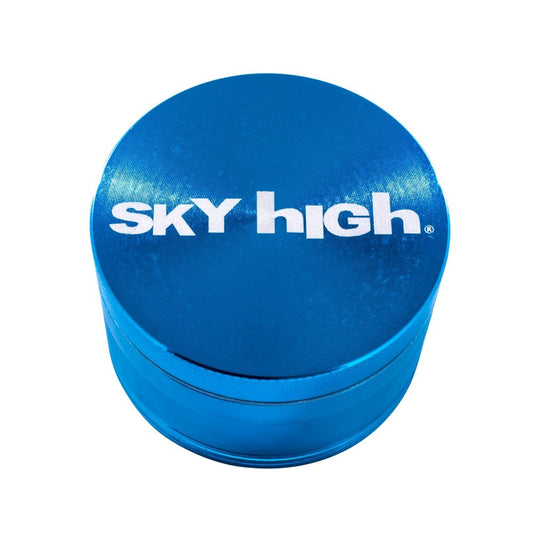 Sky High 4pc 55mm Light Blue Aluminum Grinder