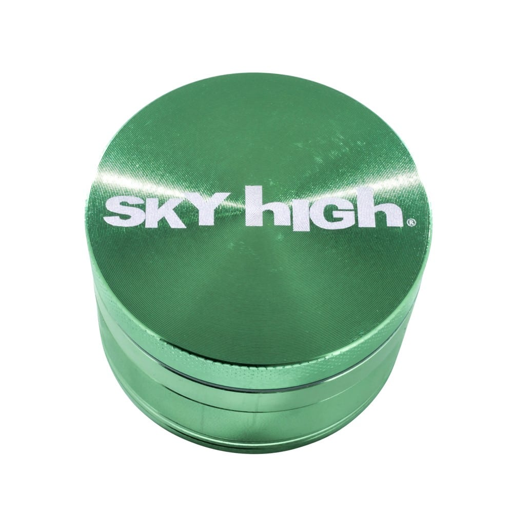 Sky High 4pc 63mm Green Aluminum Grinder