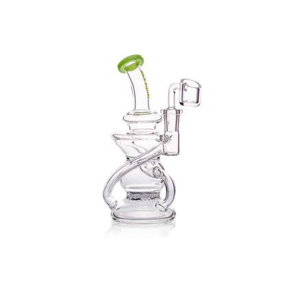 Sky High Waterpipe 8" Oil Rig Incycler