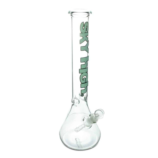 Sky High Waterpipe 18" Slim Beaker - Blue