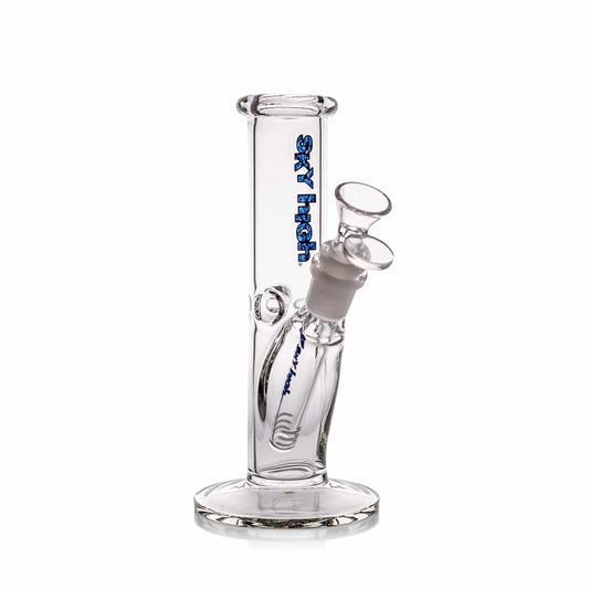 Sky High Waterpipe 8" Straight - Blue camo