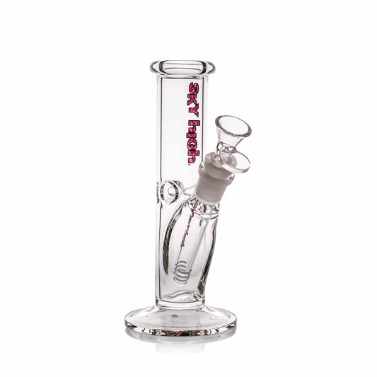 Sky High Waterpipe 8" Straight - pink Camo