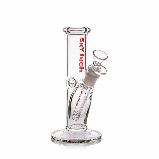 Sky High Waterpipe 8" Straight - Red