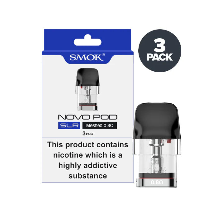 Smok Novo Pod SLR 3pcs/Pack Meshed 0.8Ohm