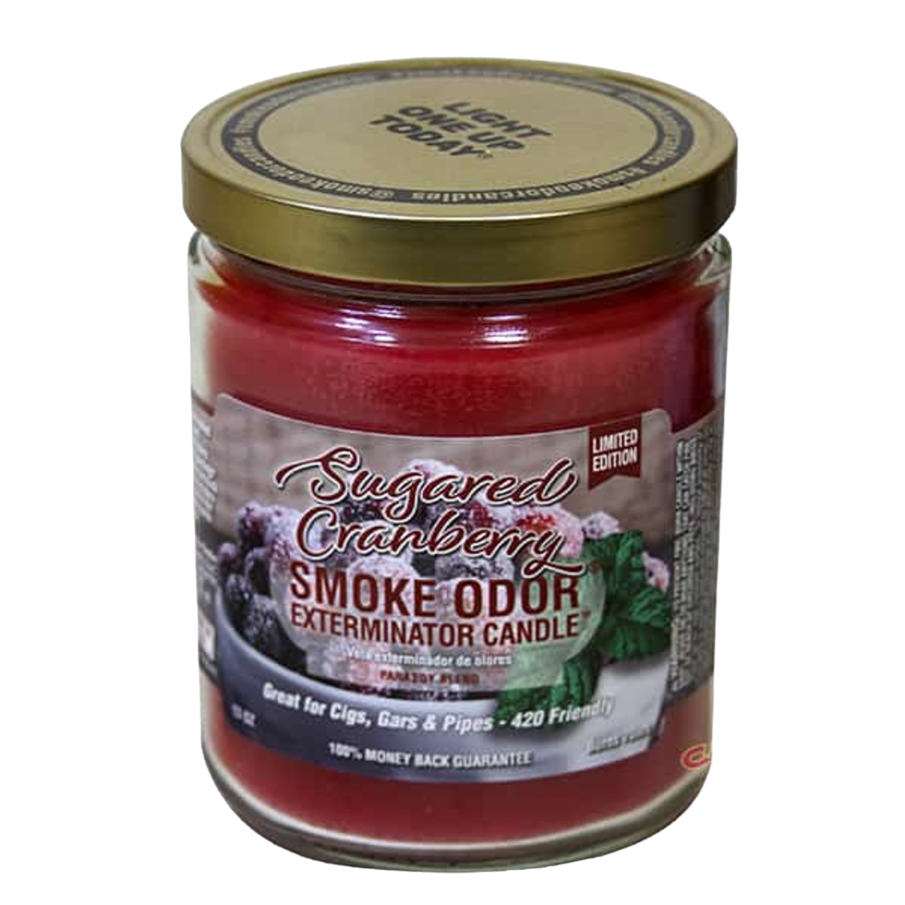 Smoke Odor 13oz Sugared Cranberry Candle