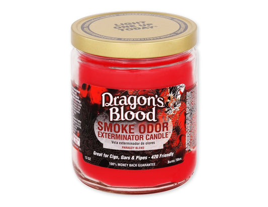 Smoke Odor 13oz Dragon's Blood Candle