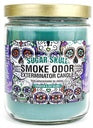 Smoke Odor 13oz Sugar Skull Candle