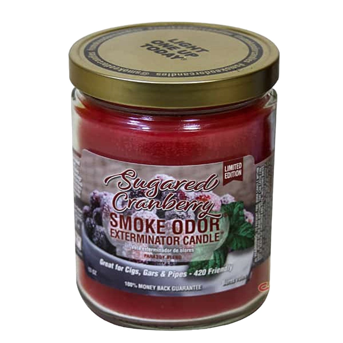 Smoke Odor 13oz Sugared Cranberry Candle