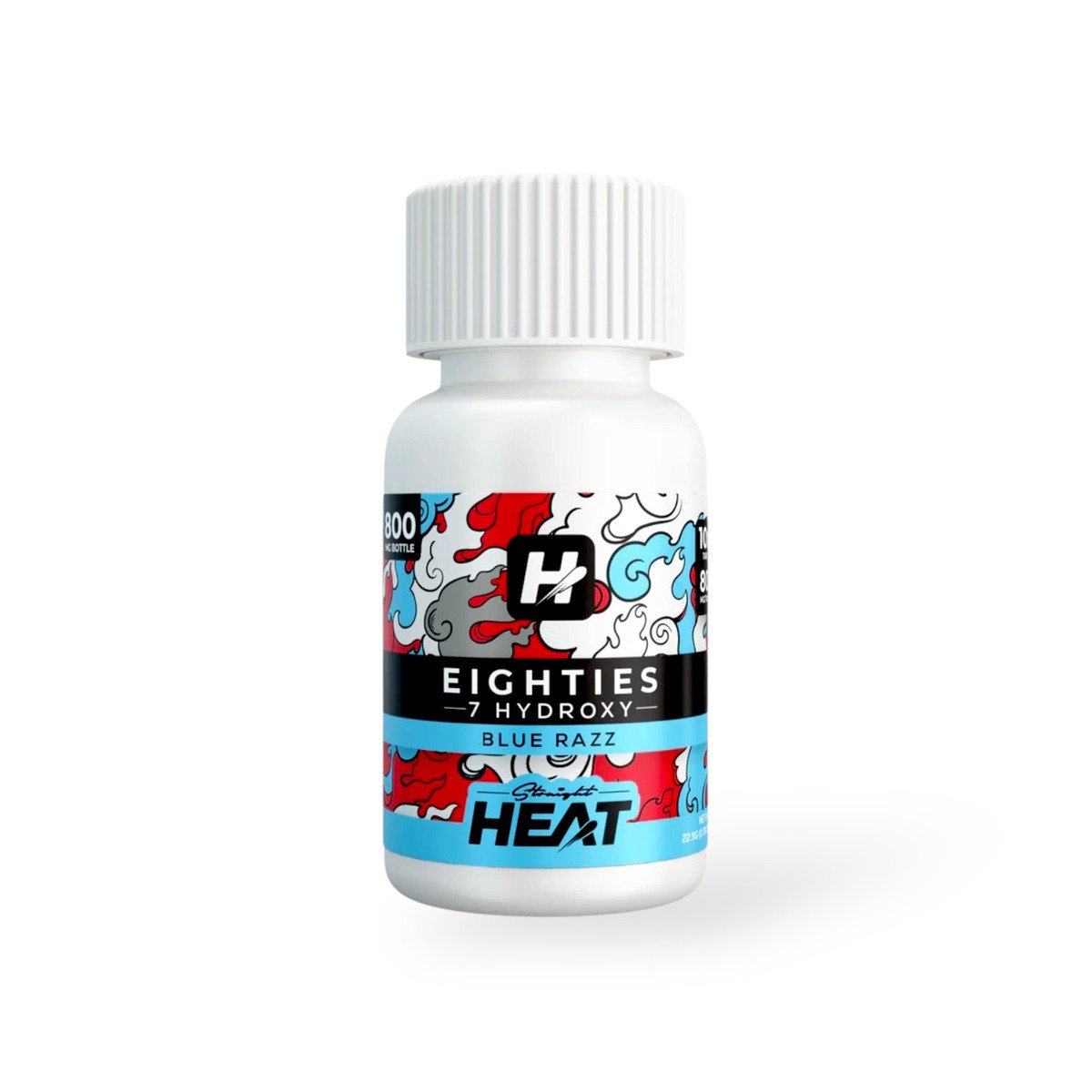 Heat Eighties 80mg Blue Razz 10ct Jar