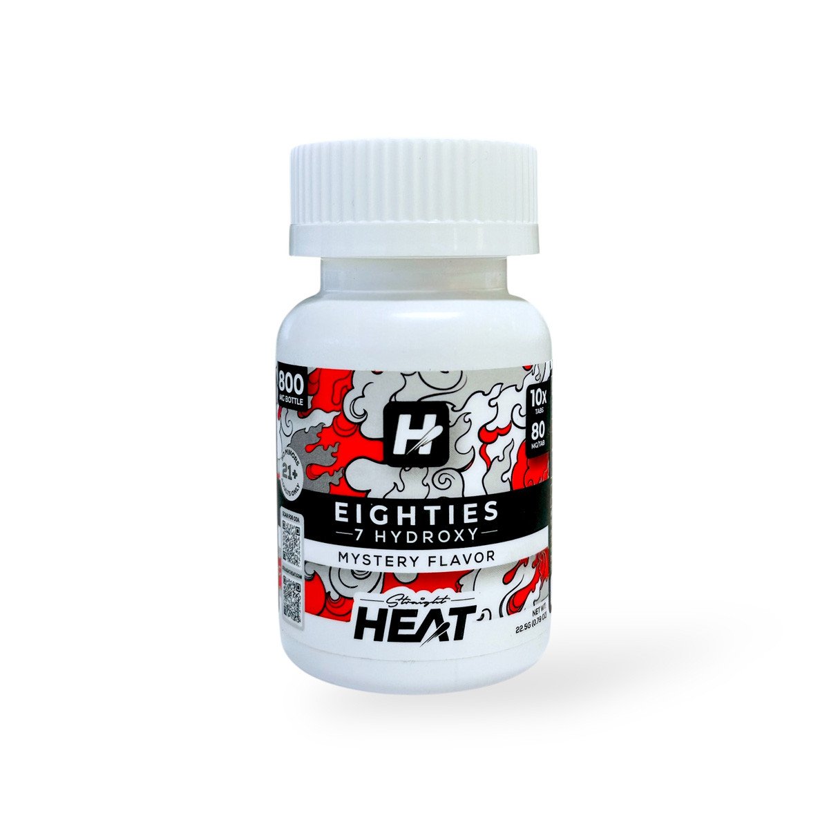 Heat Eighties 80mg Mystery Flavor 10ct Jar