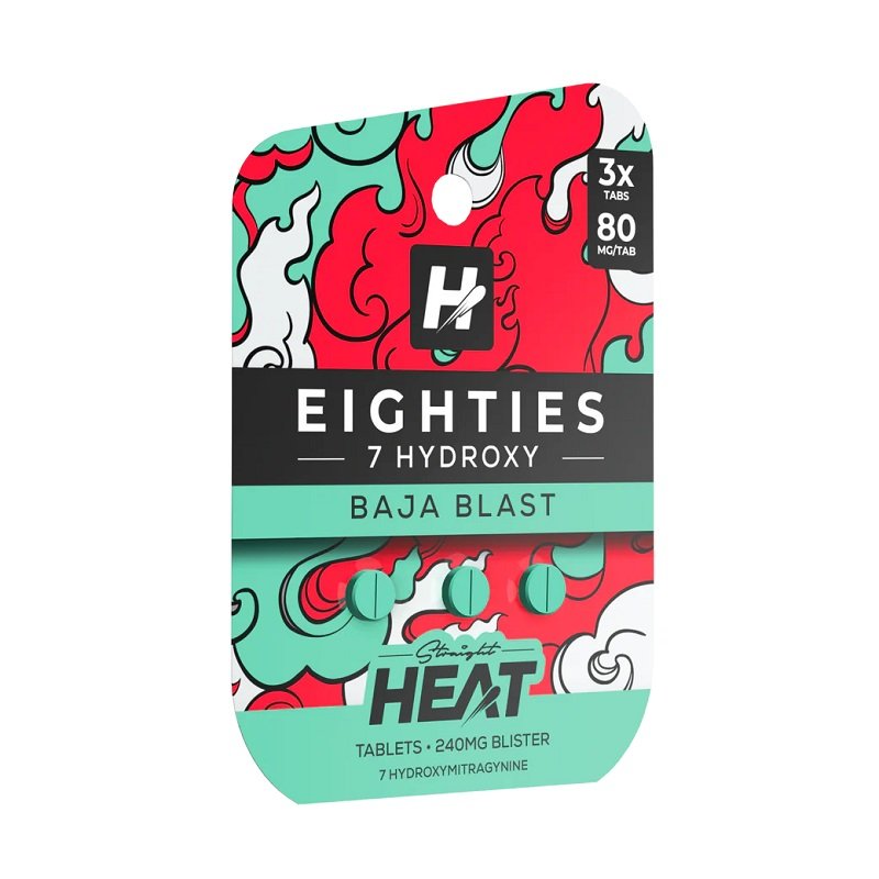 Heat Eighties 80mg Baja Blast 3ct 10pk