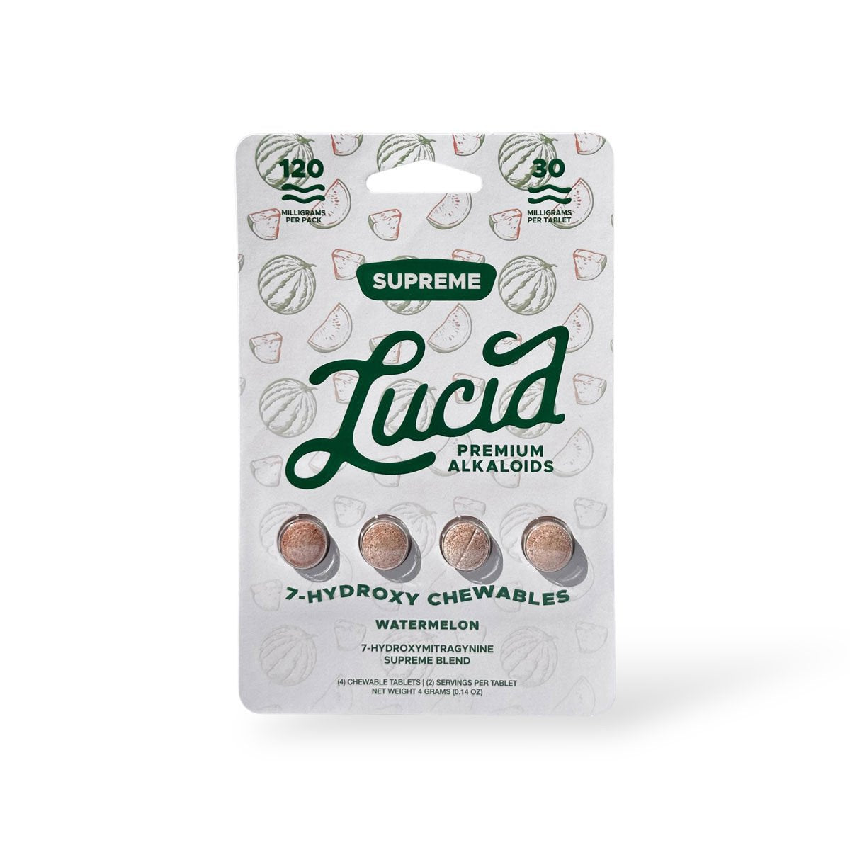 Supreme Lucid 30mg Watermelon 4ct 10pk