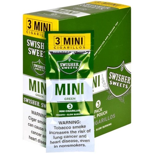 Swisher Mini Green Sweets 3pk 15ct