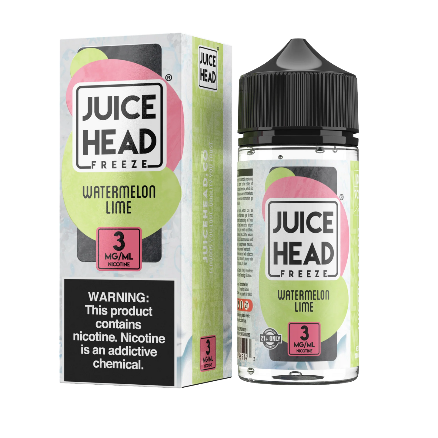 Juice Head Watermelon Lime Freeze 3mg 100ml