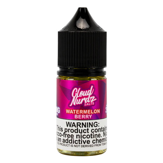 Cloud Nurdz Watermelon Berry 50mg 30ml Salt Nic