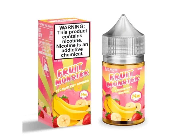 Fruit Monster Strawberry Banana 24mg 30ml Salt Nic