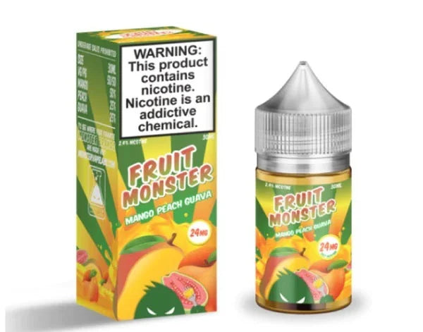 Fruit Monster Mango Peach Guava 48mg 30ml Salt Nic