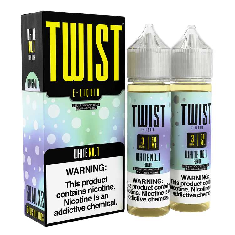 Twist White No.1 3mg 120ml 2pk Juice