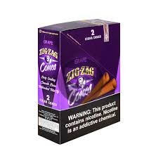 Zig Zag Cones Grape 2pk 15ct