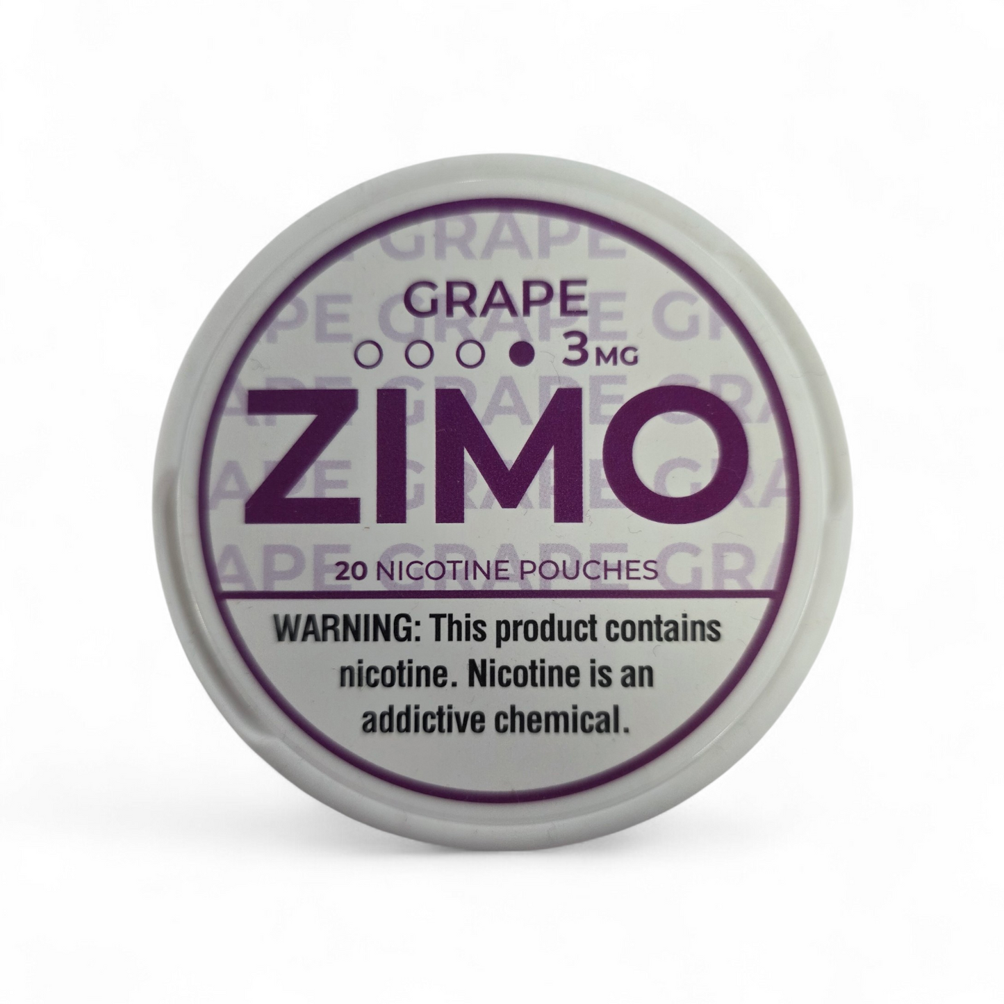 Zimo Nicotine Pouches 3mg 5pk Sleeve