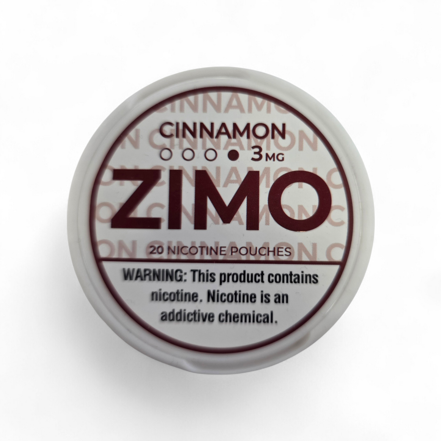Zimo Nicotine Pouches 3mg 5pk Sleeve