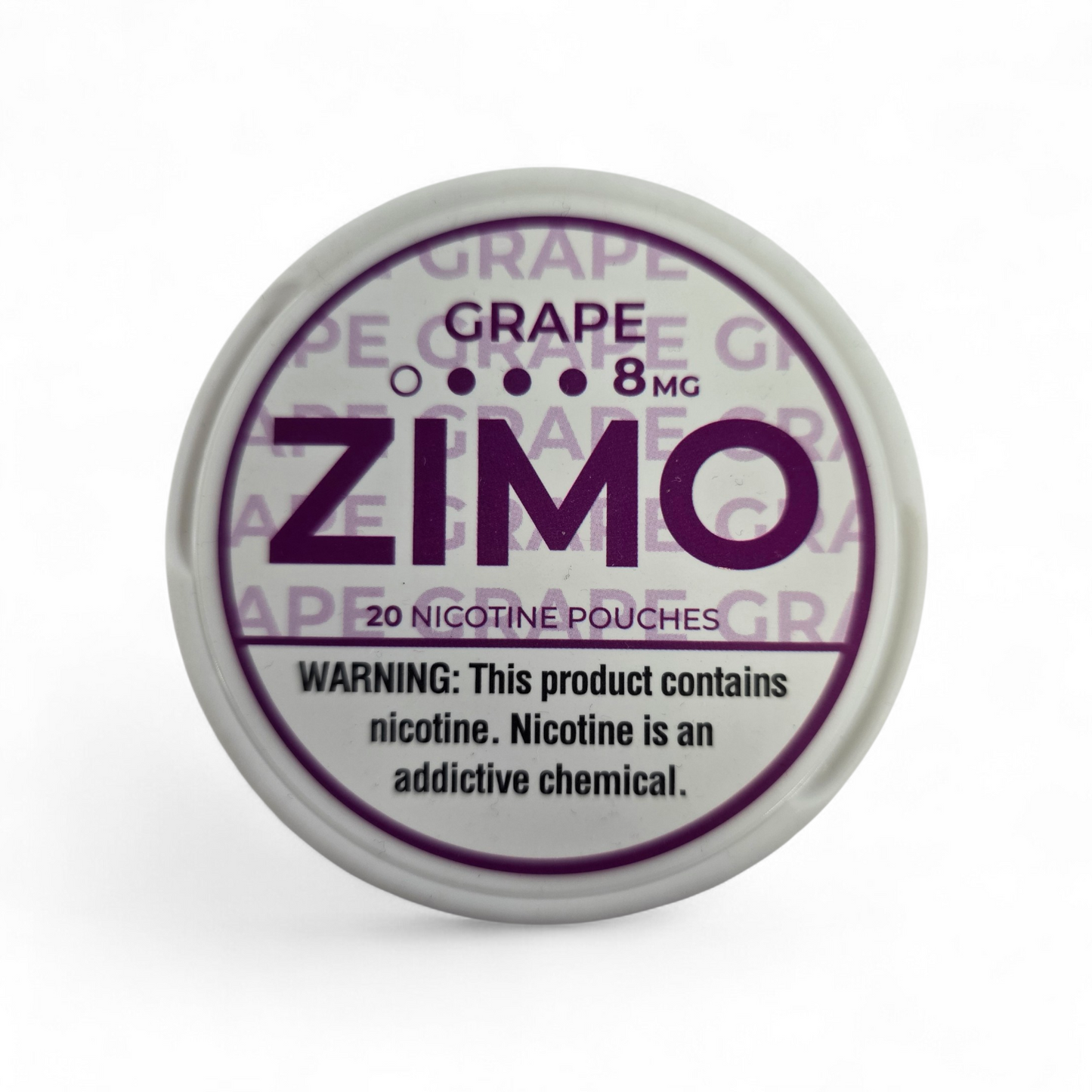 Zimo Nicotine Pouches 8mg 5pk Sleeve