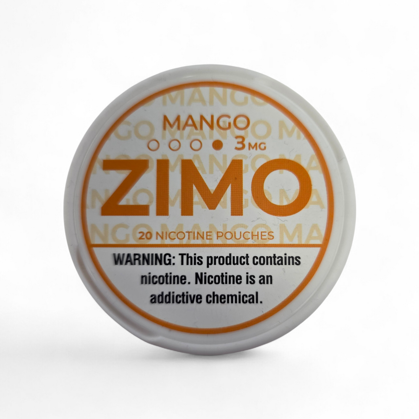 Zimo Nicotine Pouches 3mg 5pk Sleeve