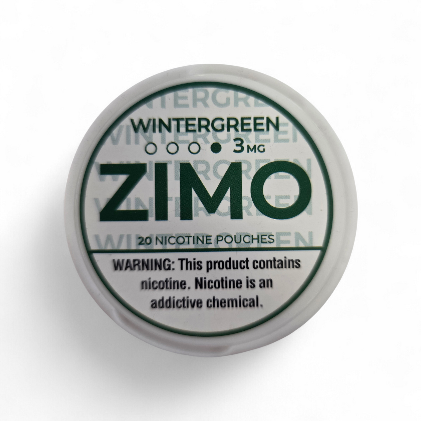 Zimo Nicotine Pouches 3mg 5pk Sleeve