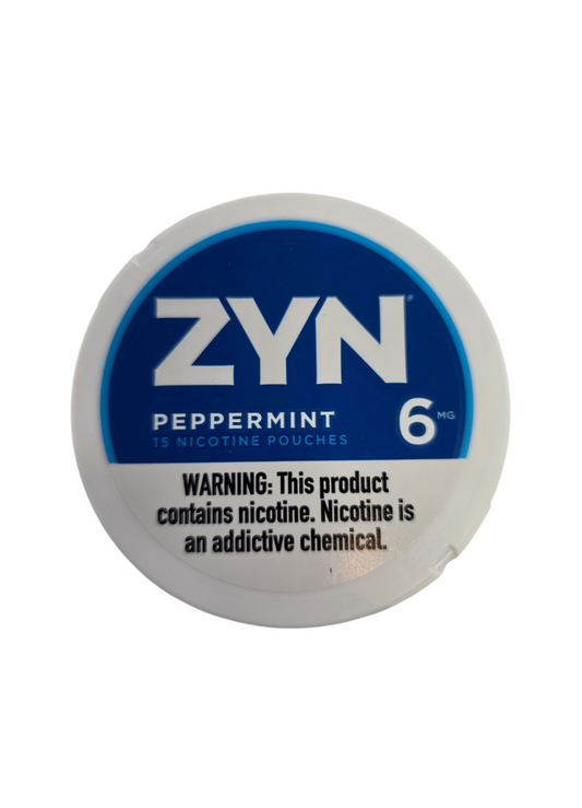 Zyn Nicotine Pouches Peppermint 6mg 5pk Sleeve