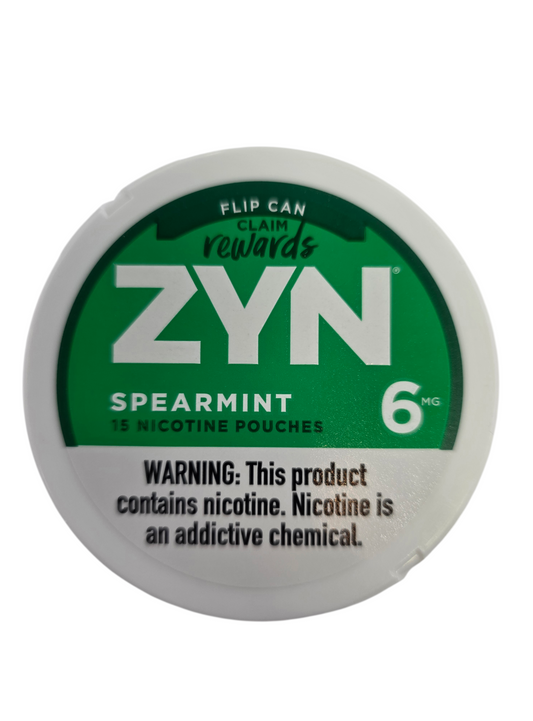 Zyn Nicotine Pouches Spearmint 6mg 5pk Sleeve