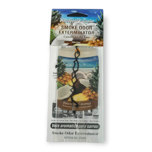 Smoke Odor Car Air Freshner Pineapple Coconut