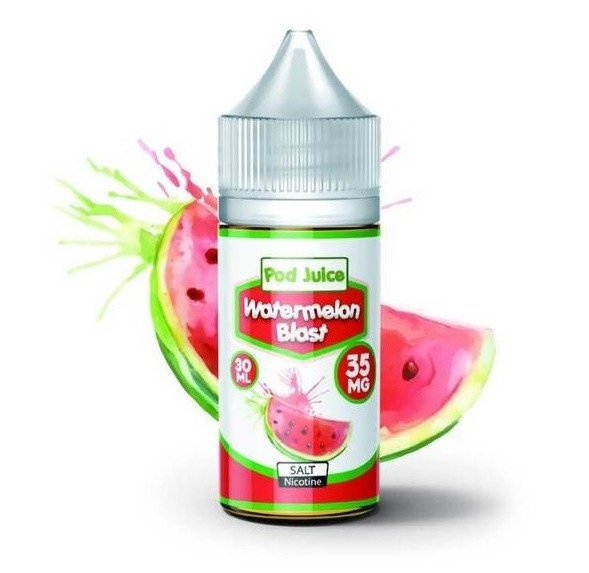 Pod Juice Watermelon Blast 35mg 30ml Salt Nic