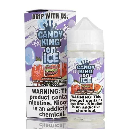 Candy King Ice Strawberry Watermelon Bubblegum 3mg 100ml