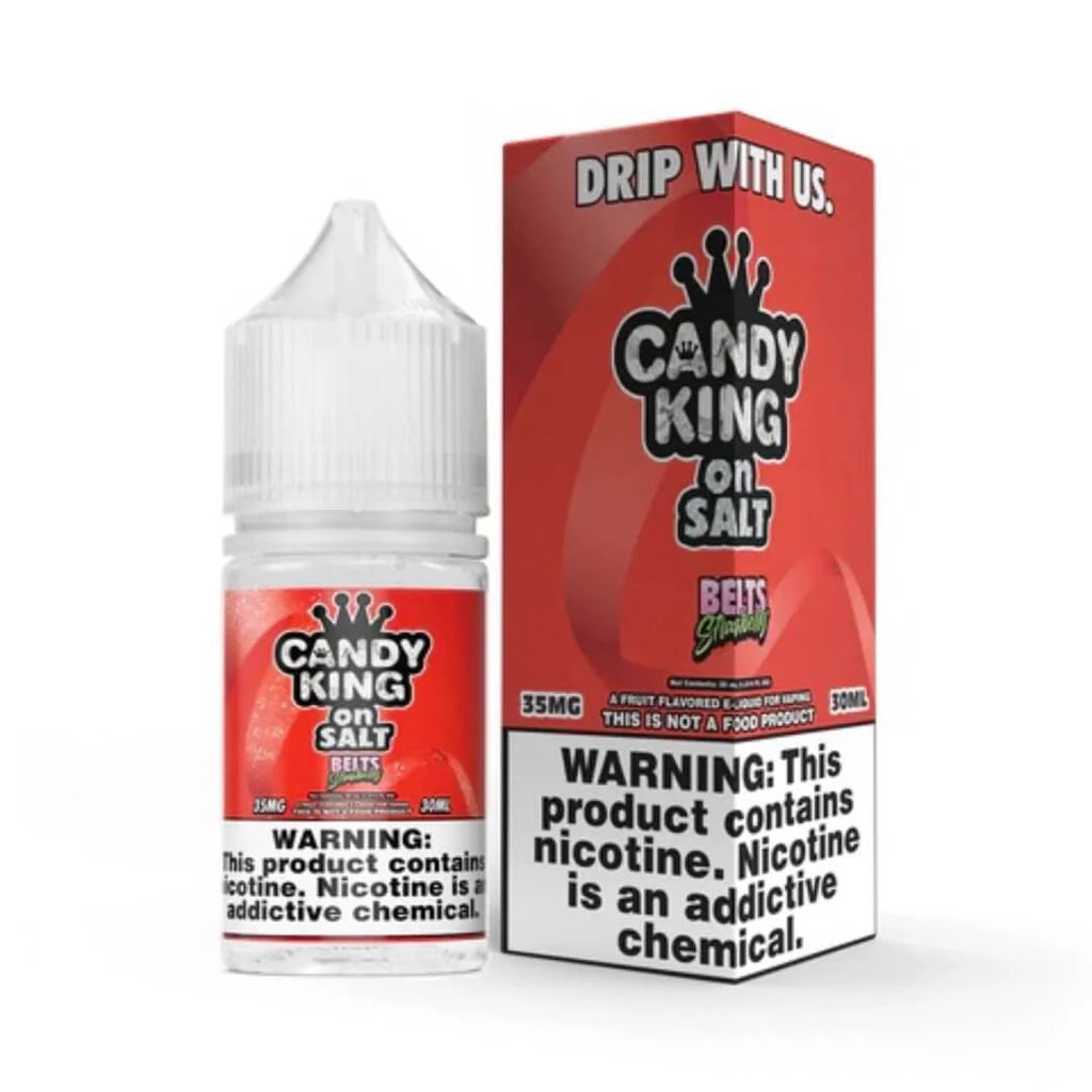 Candy King Belts Strawberry 50mg 30ml Salt Nic