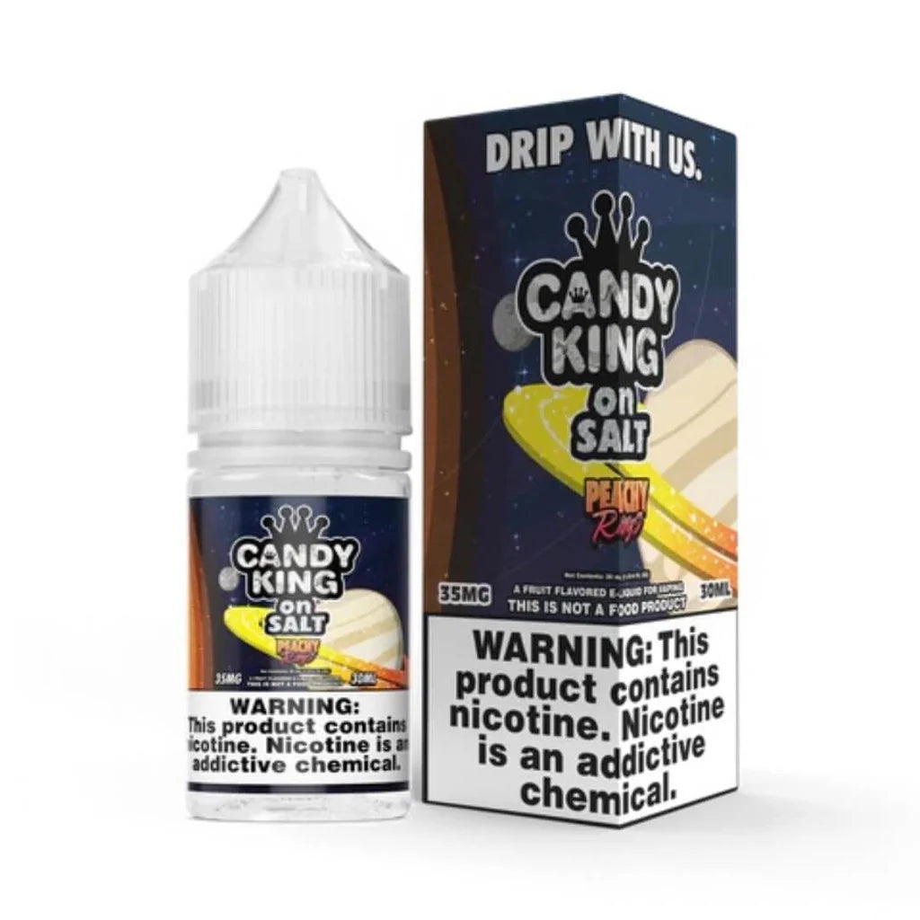 Candy King Peachy Rings 35mg 30ml Salt Nic
