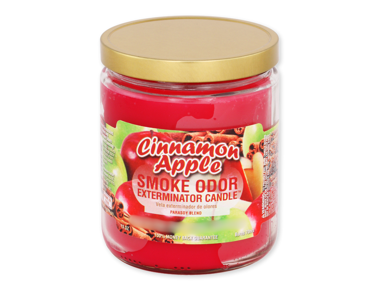 Smoke Odor 13oz Cinnamon Apple Candle